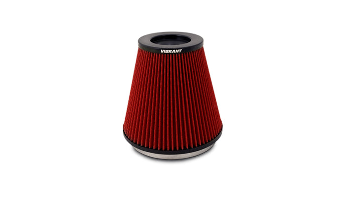 CLASSIC Perf. Air Filter (7in Inlet ID, 7in Height)- Bellmouth Velocity Stacks