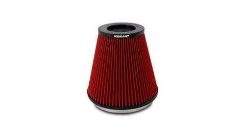 CLASSIC Perf. Air Filter (7in Inlet ID, 7in Height)- Bellmouth Velocity Stacks