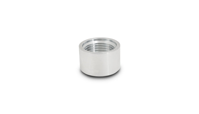 Female -16AN Aluminum Weld Bung (1-5/16in - 12 Thread, 1-5/8in Flange OD)