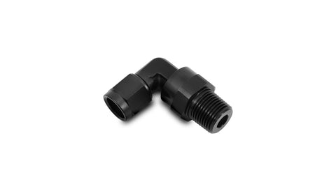 '-6AN Female to 1/8in NPT Male Swivel 90 deg. Adapter Fitting
