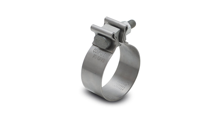 Stainless Steel Seal Clamp for 4in O.D. tubing (1.25in wide band)