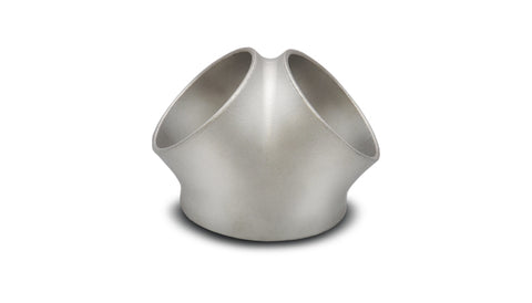 Cast 2-in-1 Y Collector, 3in Inlet ID, Dual 2.5in Outlet OD