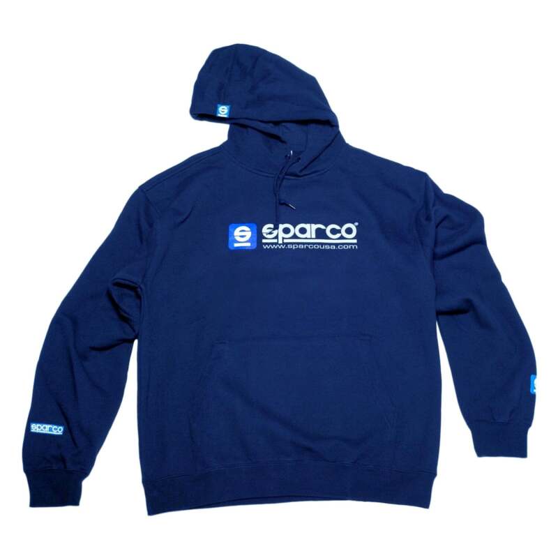 Sparco Sweatshirt Hooded WWW Royal SMALL