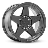 Mickey Thompson Open 5 Black Wheel - 18X9 6X135 BP 5in BS 0 Offset 87.1mm Bore - 274541