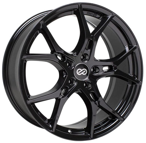Enkei Vulcan 17x7.5 38mm Offset 5x114.3 Bolt 72.6mm Bore Anthracite Wheel