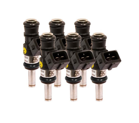 Six Cylinder 1200cc Custom Injector Set (isc-1200h-6)