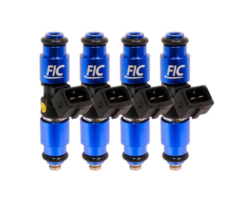 1200cc (Previously 1100cc) FIC Fuel Injector Clinic Injector Set for VW / Audi (4 cyl, 64mm) (High-Z) (is165-1200h)