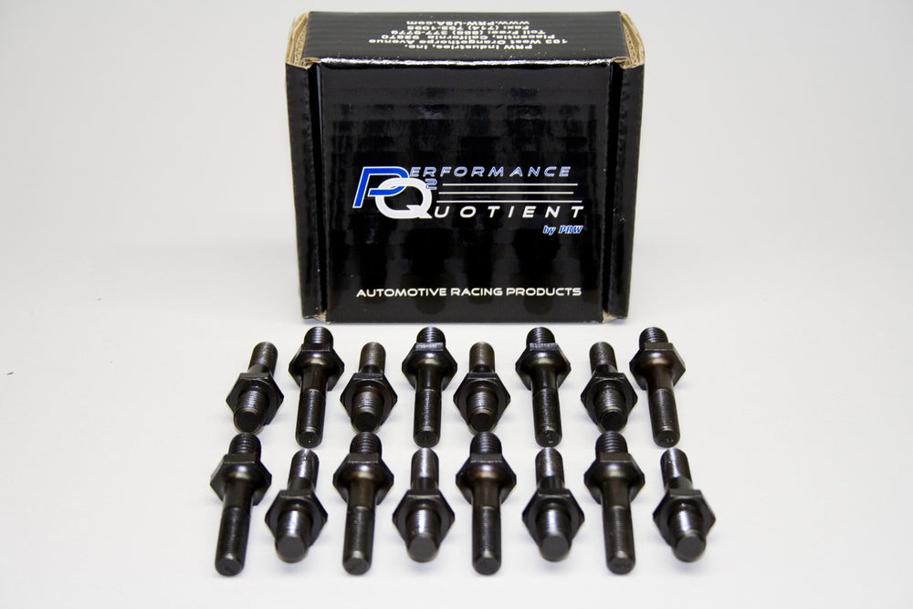 PRW - Rocker Arm Stud Set, Alloy Steel, 3/8 in., 1.90 in. Stud Height, Boxed 16 pc. - 1200416