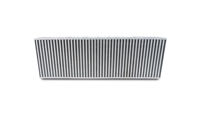 Vertical Flow Intercooler; 30inW x 10inH x 3.5inThick
