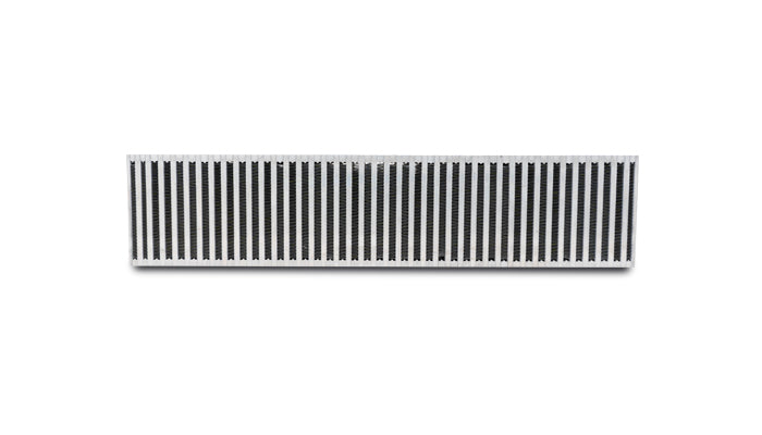 Vertical Flow Intercooler; 27inW x 6inH x 4.5inThick