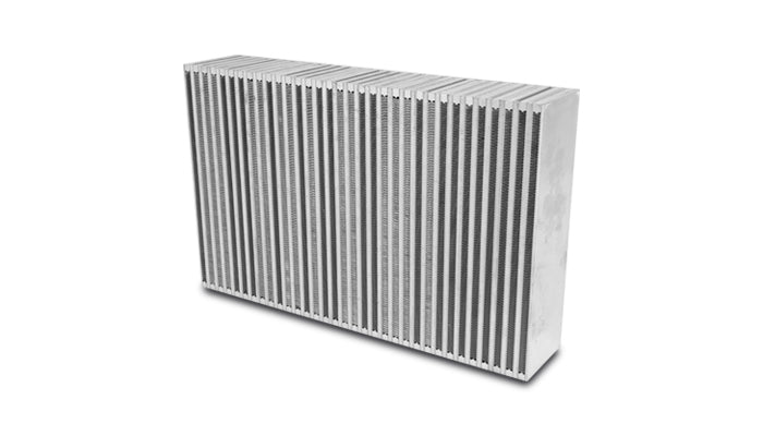 Vertical Flow Intercooler; 22inW x 14inH x 4.5inThick