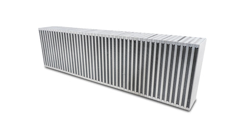 Vertical Flow Intercooler; 24inW x 6inH x 3.5inThick