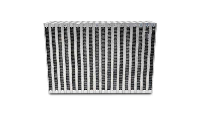 Vertical Flow Intercooler; 12inW x 8inH x 3.5inThick