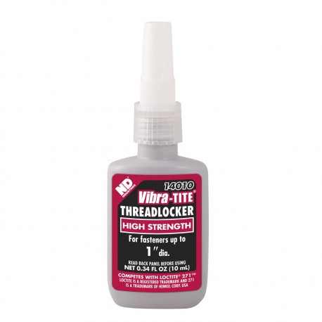 PRW - Vibra-TITE Threadlocker, High Strength, 10ml Bottle. - 1294010