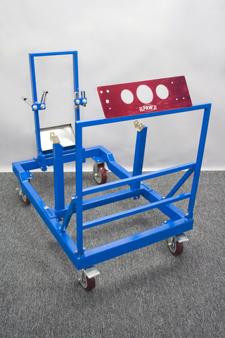 PRW - Engine Test Stand, Base Kit, Steel, Blue Powdercoat. - 1300101