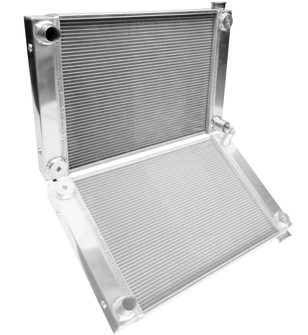 PRW - ETS RADIATOR, ALUMINUM RACE, GM & FM/Mopar Modular Design - 1300515