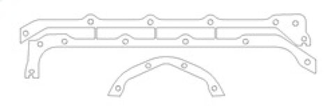 Cometic Pontiac 350/400/428/455 V8 .094in Fiber Oil Pan Gasket Kit