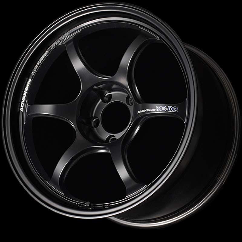 Advan RG-D2 18x8.0 / +48 Offset / 5x112 / 66.5mm Bore / Semi Gloss Black