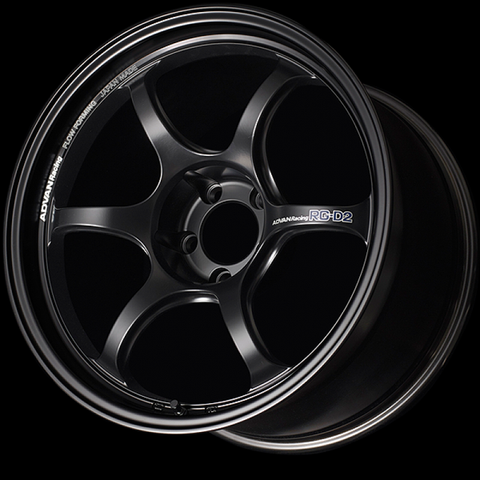 Advan RG-D2 18x8.0 / +48 Offset / 5x112 / 66.5mm Bore / Semi Gloss Black