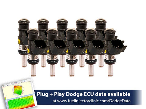 1440cc FIC Fuel Injector Clinic Injector Set for Dodge Viper ZB1 ('03-'06) (is157-1440h)