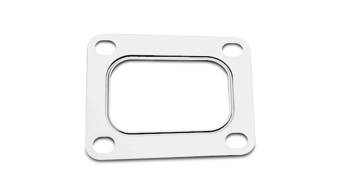 Turbo Inlet Flange Gasket for T4 Rectangular, Multi-Layered Stainless Steel