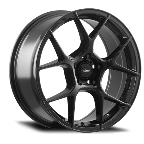 Konig Diverge 19X8.5 5X114.3 ET43 Gloss Black