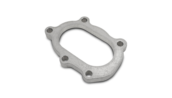 5 Bolt with Divorced Ports Turbo Discharge Flange for GT25R/GT28R (Oval)