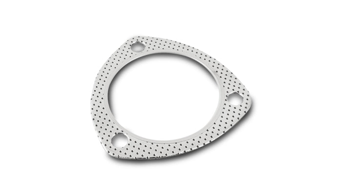 3-Bolt High Temperature Exhaust Gasket (2.5in I.D), Multi-Layered Graphite
