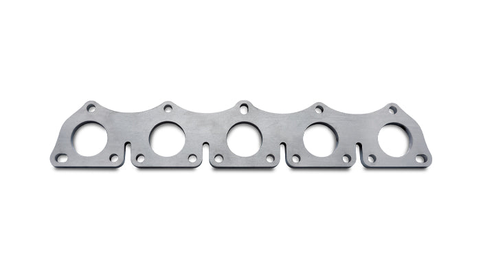 Mild Steel Manifold Flange for VW 2.5L 5 Cyl offered from 2005+, 1/2in Thick