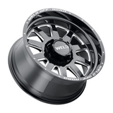 Weld Off-Road W102 20X9 Stealth 8X180 ET00 BS5 Gloss Black MIL 124.3