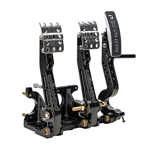 Wilwood Adjustable Balance Bar Brake, Clutch, Throttle - Floor Mount - 4.75-5.75:1