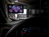 aFe Scorcher Blue 17-18 Ford Diesel Trucks V8-6.7L (td) w/ Advanced Gauge Display Monitor
