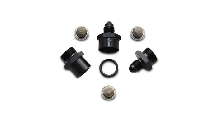 Inline Fuel/Oil Filter Set, Size: -6AN, w/ 3 Filters