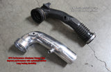 HPS Performance Intercooler Charge Pipe Kit (Cold Side), Black, 17-127WB