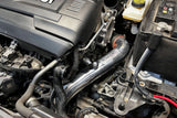 HPS Performance Intercooler Charge Pipe Kit (Hot Side), Polished, 17-128P
