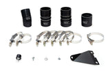 HPS Hot & Cold Side Charge Pipe with Black CAC Hose Intercooler Boots, Polished, 17-145P