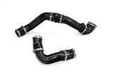 HPS Performance Intercooler Charge Pipe Kit Cold and Hot Side Black 17-156WB