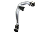 HPS Intercooler Charge Pipe Hot Side with Black Boots Polished 17-173P
