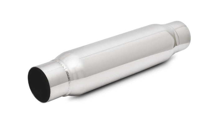 Bottle Style Resonator, 3in inlet/outlet x 18in long