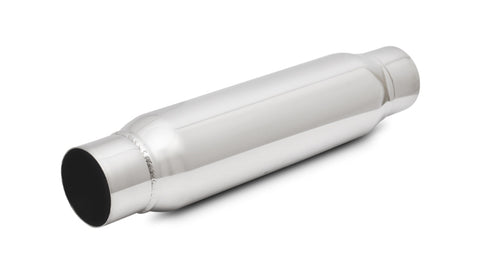 Bottle Style Resonator, 3in inlet/outlet x 18in long