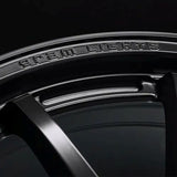 Gram Lights 57NR LIMITED II 18x8.5 +45 5-112 Semigloss Black Wheel w/ Black Cap/Stickers/Air Valve