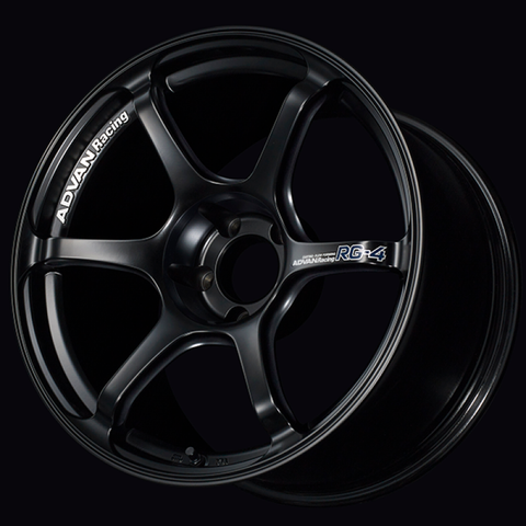 Advan RG-4 17x9.5 / +50 Offset / 5x114.3 / 73mm Bore / Semi Gloss Black