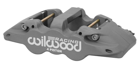 Wilwood Caliper-Aero4-L/H - Anodized 1.62/1.38in. Pistons 1.25 Rotor