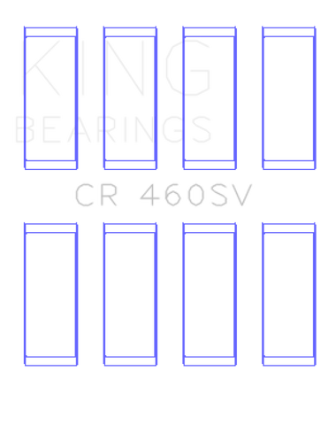 King Engine Bearings Audi/VW 1.9L/2.0L TDI Diesel Connecting Rod Bearings Set Size +0.50mm