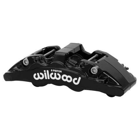 Wilwood caliper AERO6-DM bronco 21-24/RANGER 19- 22 1.75/1.62/1.62 1.25 rotor R/H black