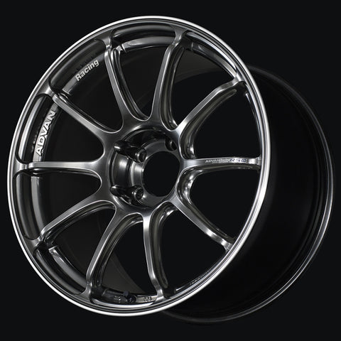 Advan RSIII 19X8.5 +35 5x120 Racing Hyper Black and Ring Wheel