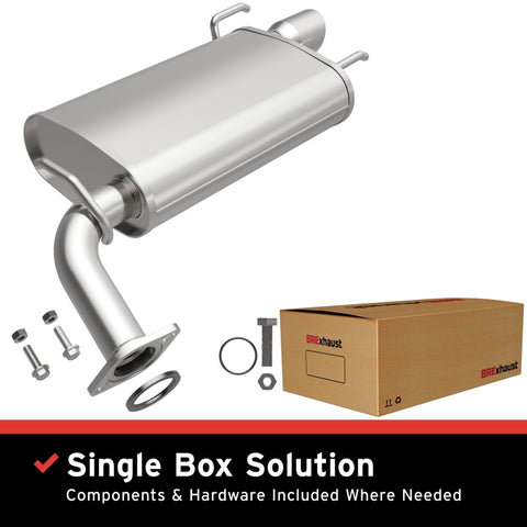 BRExhaust 07-12 Lexus ES350 / 07-11 Toyota Camry Left Muffler Kit