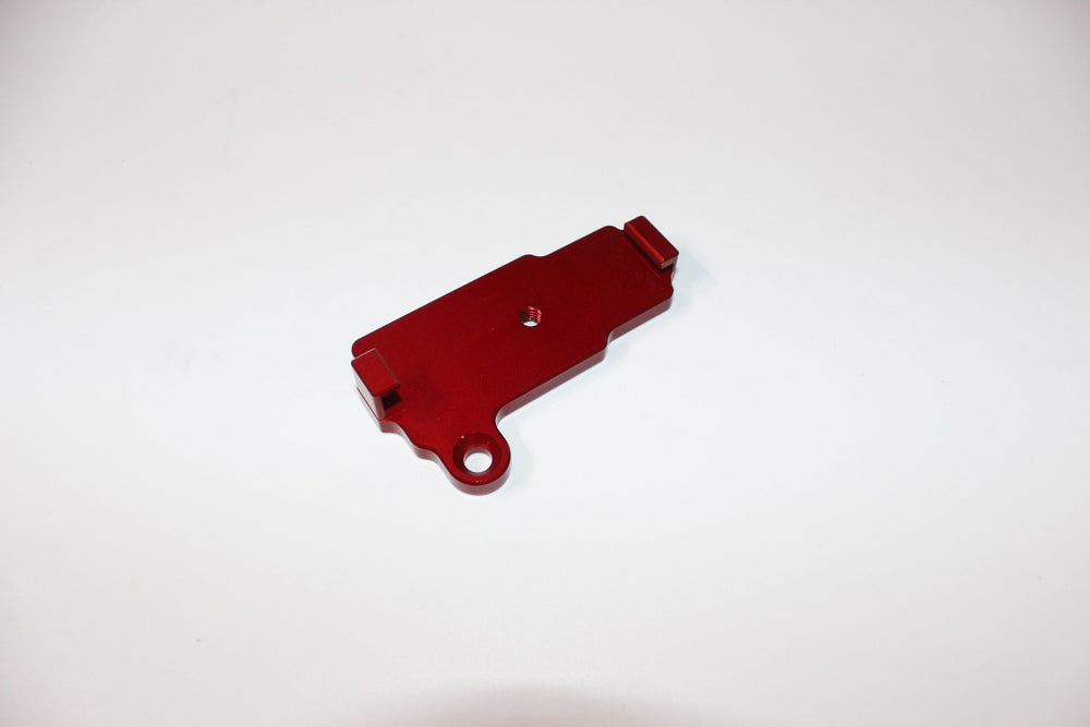 Autosports Engineering Billet Flex Fuel Sensor Mounting Bracket GM Continental AEM - Red