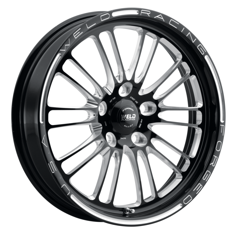 Weld RPM Frontrunner 15x3.5 / 5x4.5 / 2.25 BS / 3.18 HB - Gloss Black Milled - Non-BL Wheel