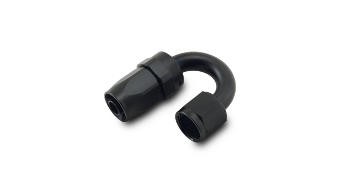 180 deg. Hose End Fitting, Hose Size: -8AN